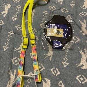 Nylon headstall and cell phone or iPod holder